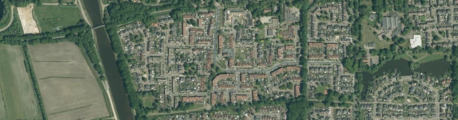 Luchtfoto van Leemslagen Zuid