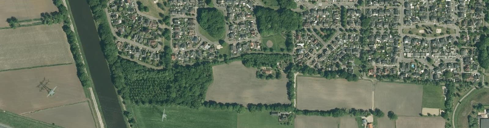 Luchtfoto van Zeven Bosjes
