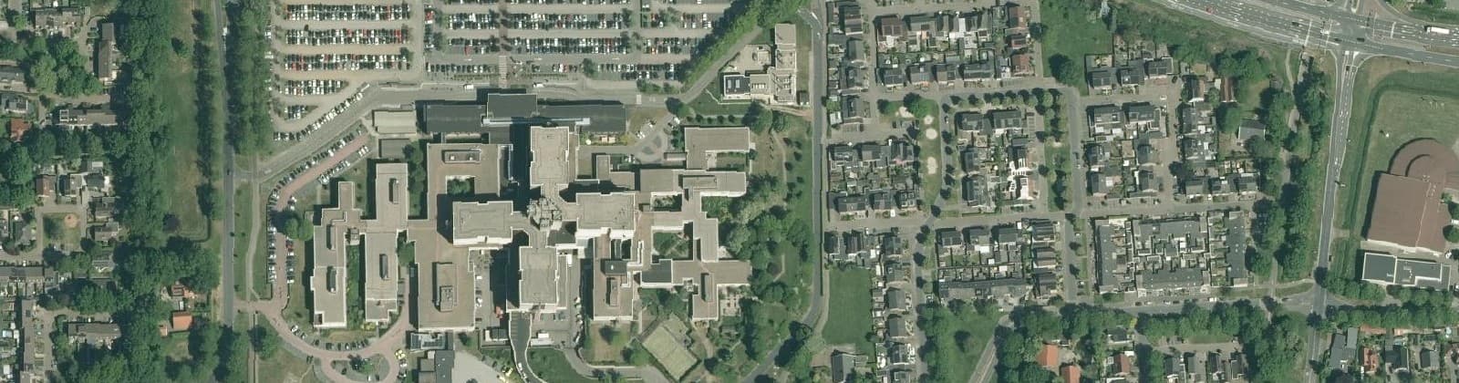 Luchtfoto van Leemslagen Oost
