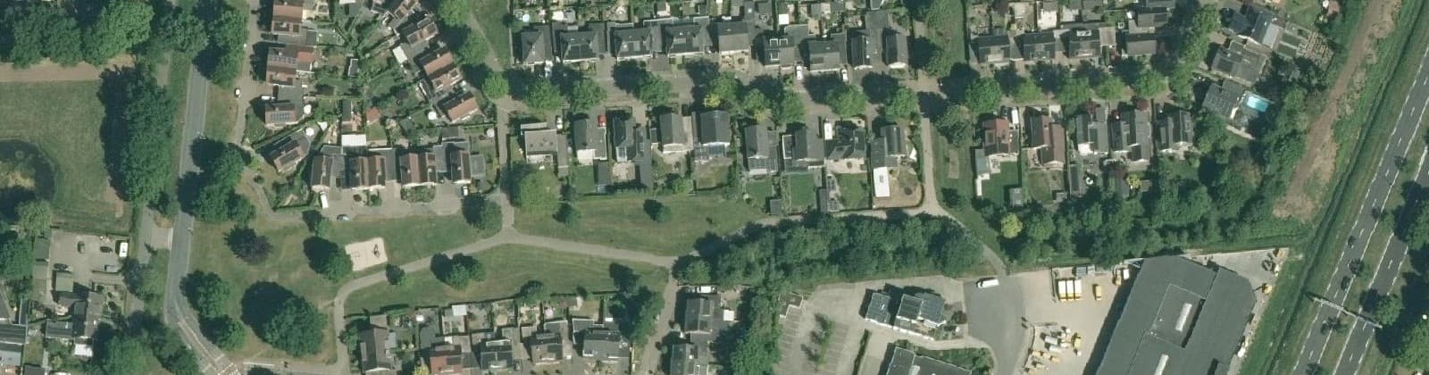 Luchtfoto van Maardijk