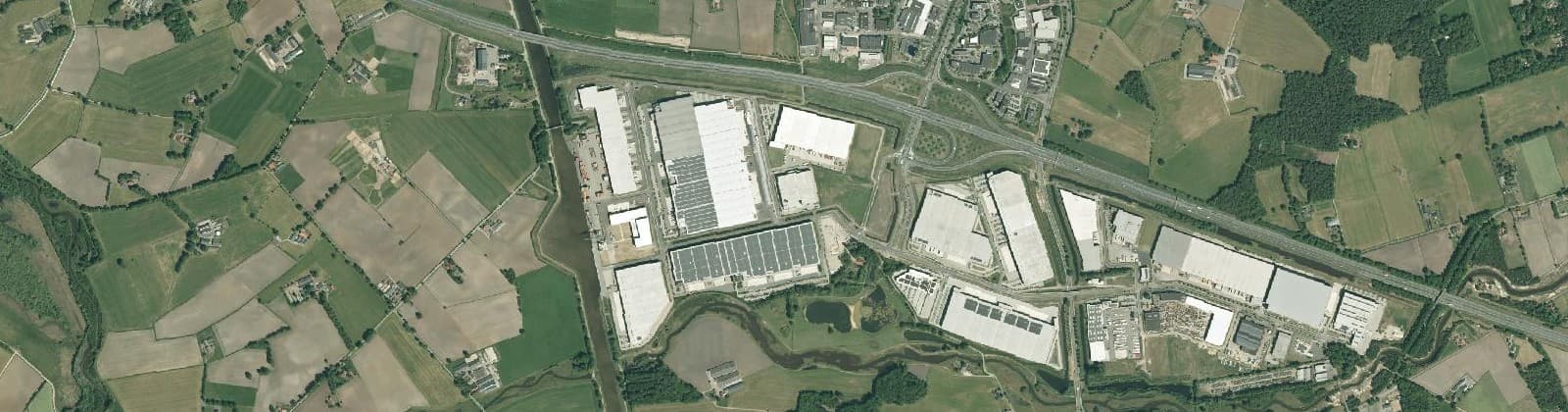 Luchtfoto van Bedrijventerrein XL Businesspark