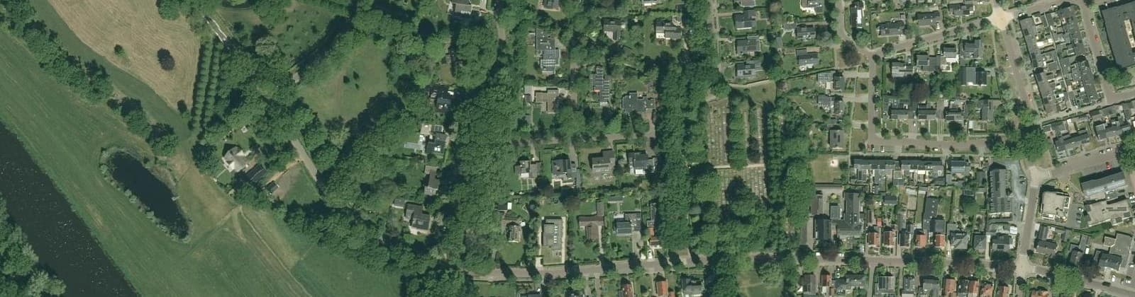 Luchtfoto van Vechtvliet-Leemcule