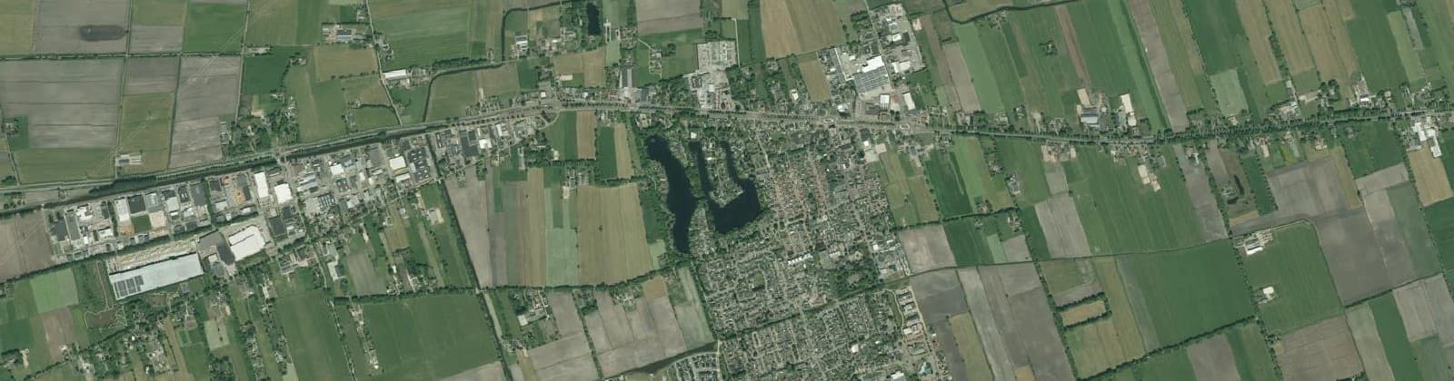 Luchtfoto van Nieuwleusen Noord