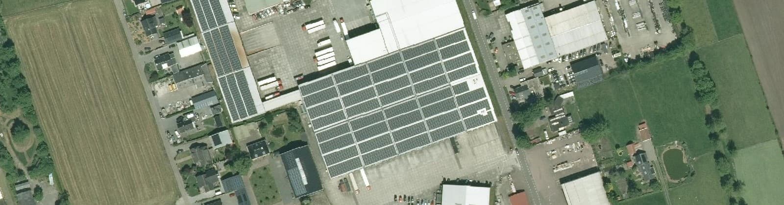 Luchtfoto van Bedrijventerrein De Evenboer