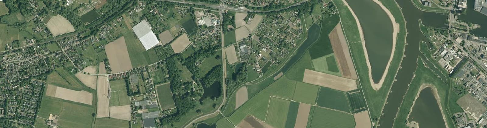 Luchtfoto van De Hoven