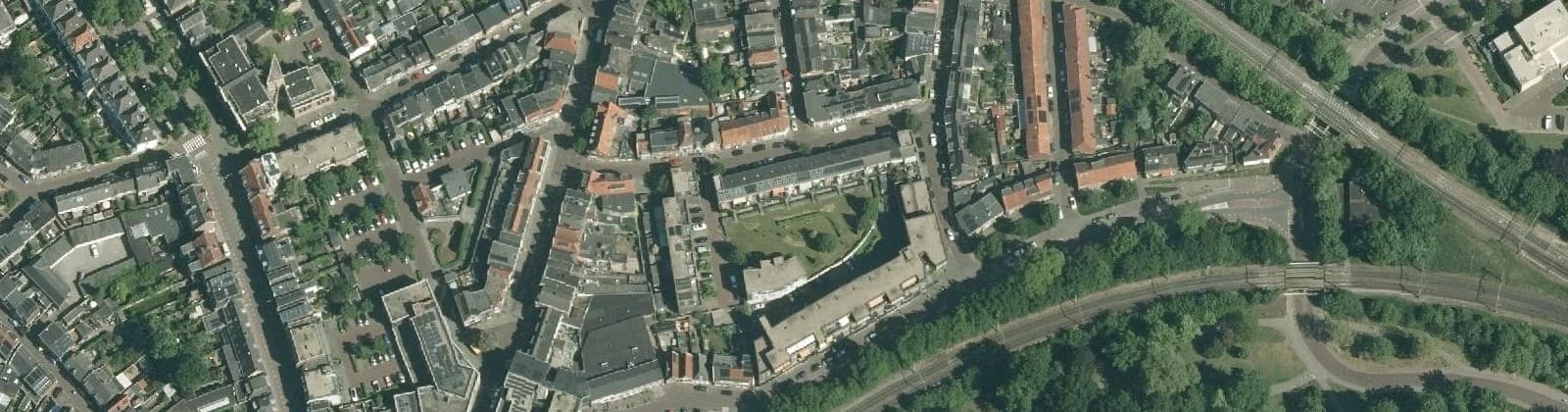 Luchtfoto van Noorderplein