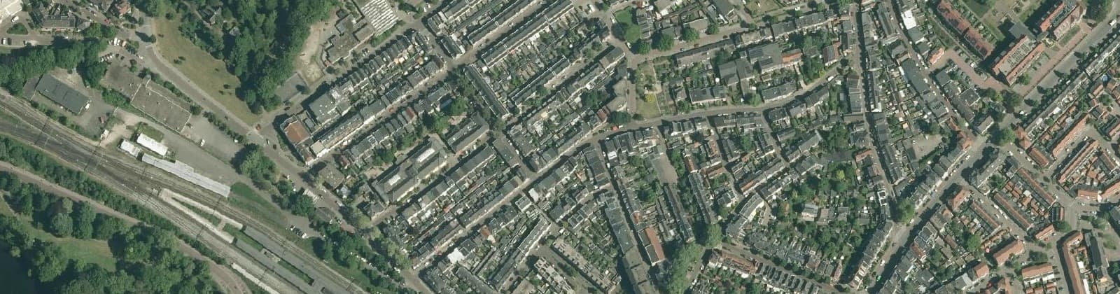 Luchtfoto van Oosterstraat