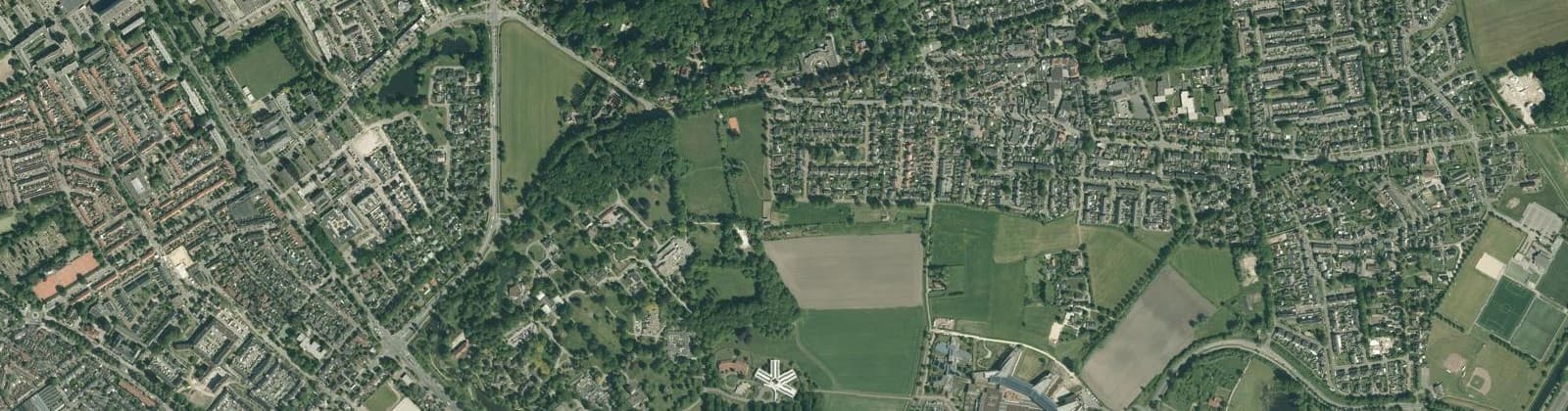 Luchtfoto van Brinkgreven