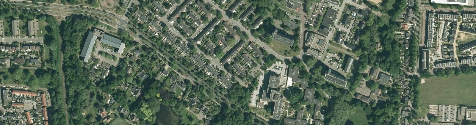 Luchtfoto van Borgele