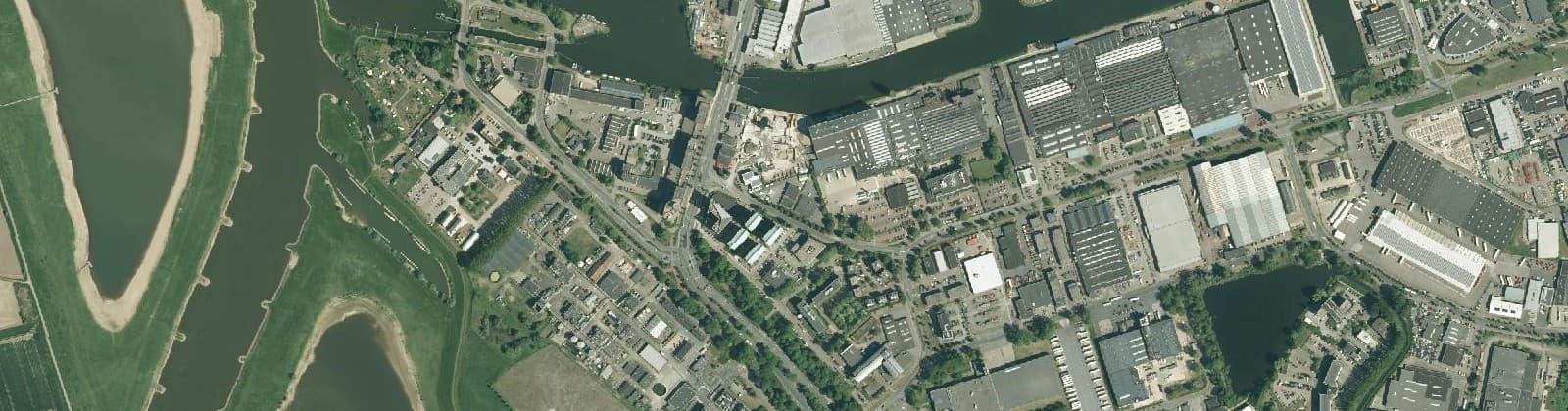 Luchtfoto van Industrieterrein