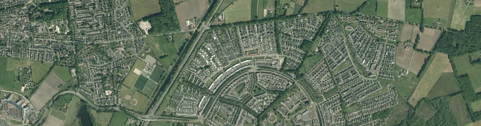 Luchtfoto van Het Fetlaer en Spijkvoorder Enk