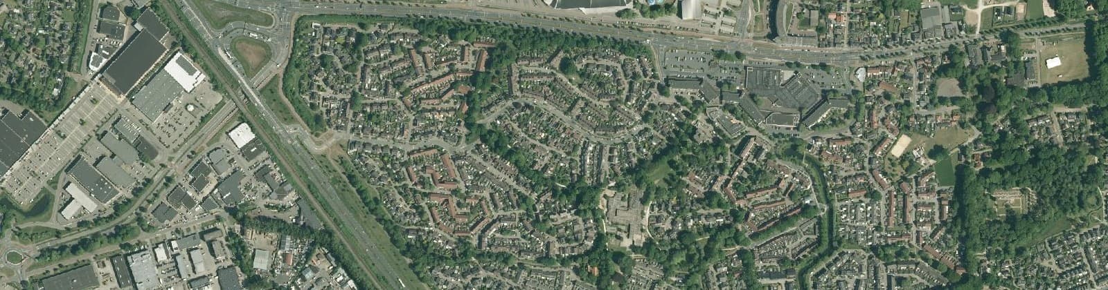 Luchtfoto van Colmschaterenk