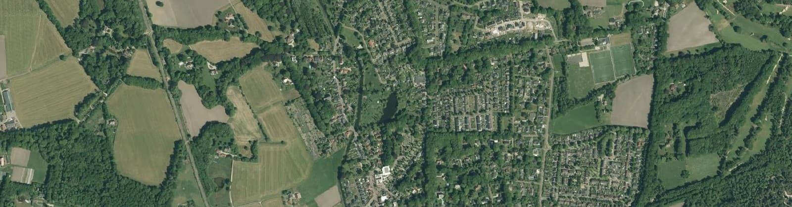Luchtfoto van Dorp Diepenveen