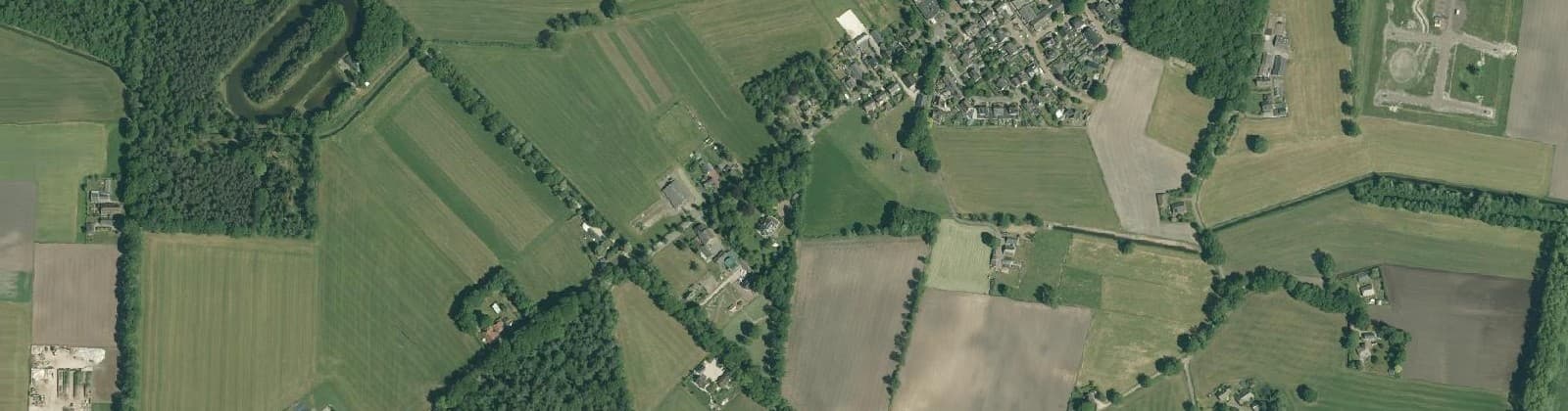 Luchtfoto van Okkenbroek