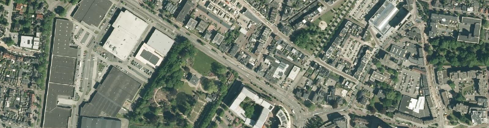 Luchtfoto van Boddenkamp