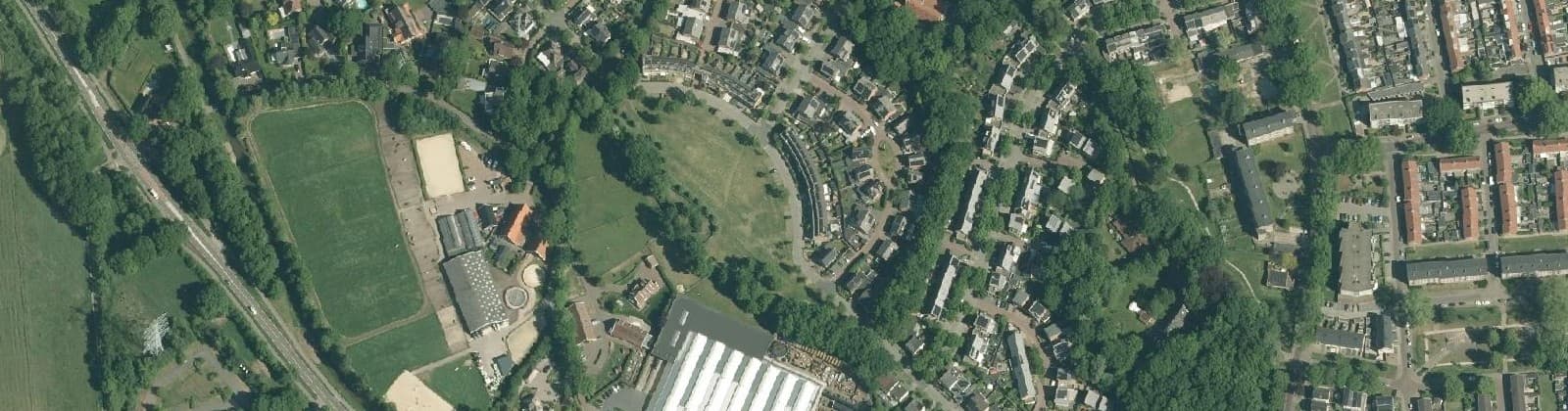 Luchtfoto van 't Zwering