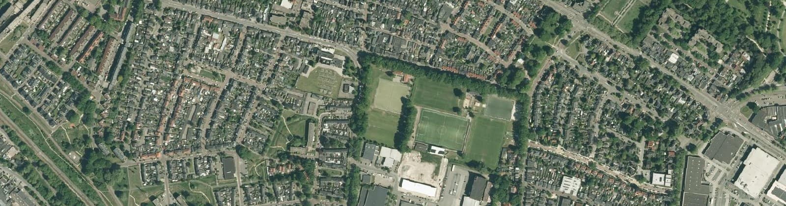 Luchtfoto van Tubantia-Toekomst
