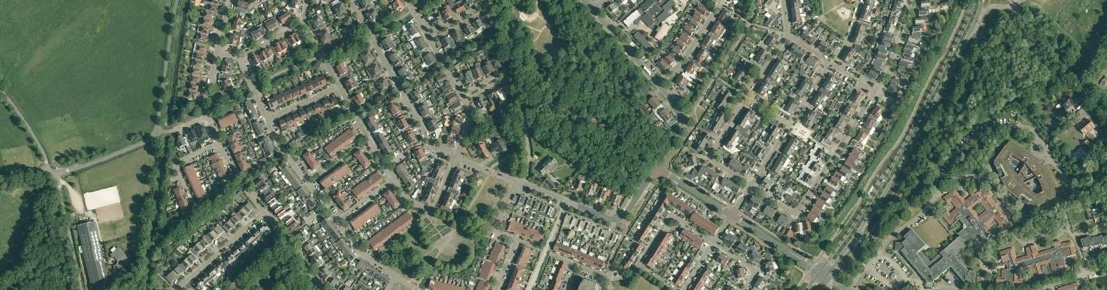 Luchtfoto van Helmerhoek-Noord