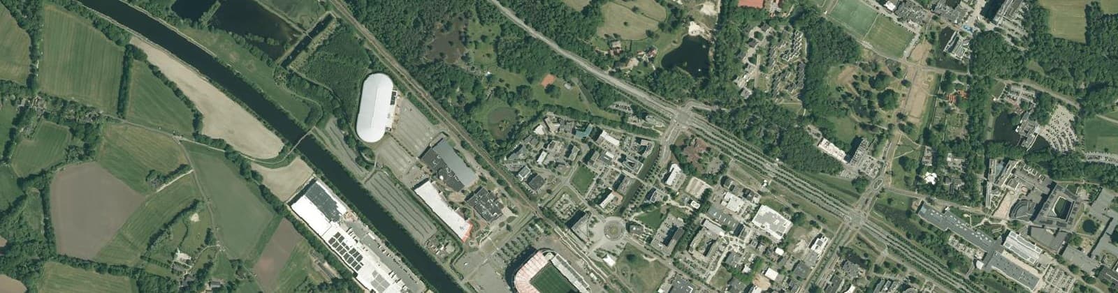 Luchtfoto van Kennispark