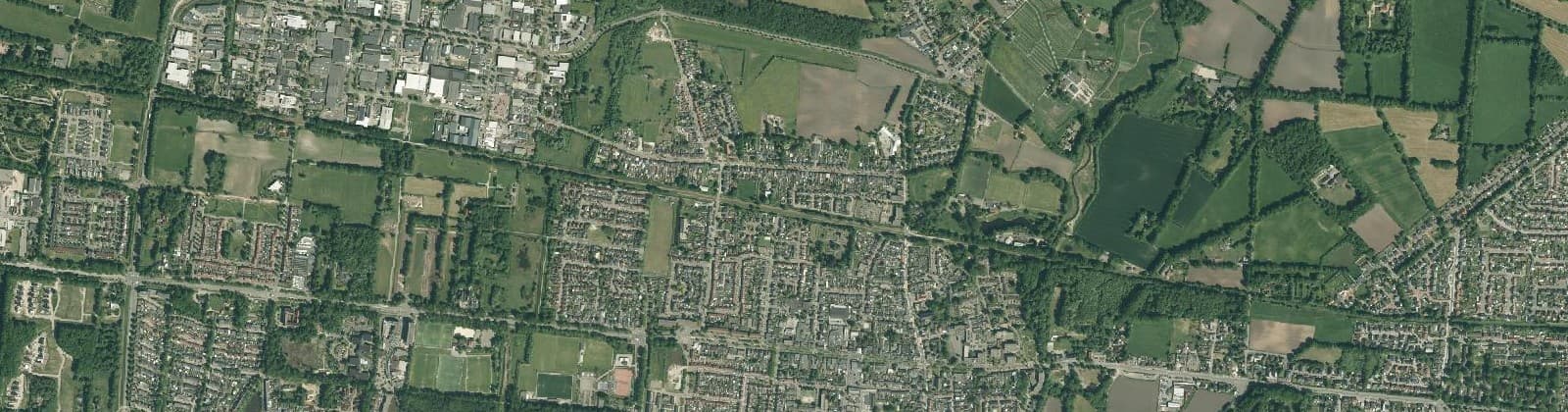 Luchtfoto van Bentveld-Bultserve