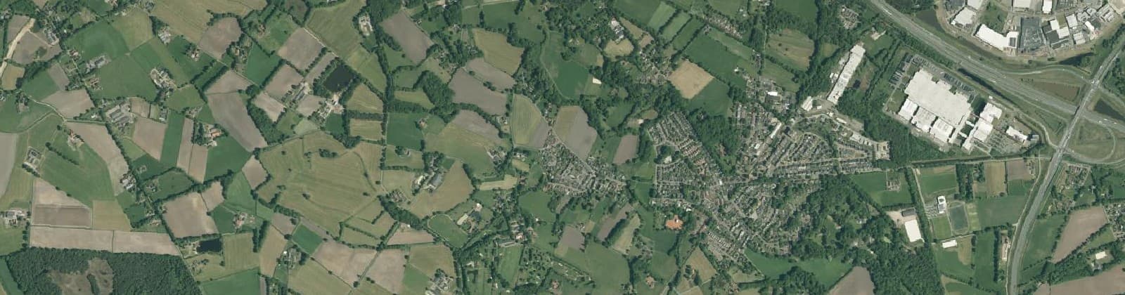 Luchtfoto van Boekelerveld