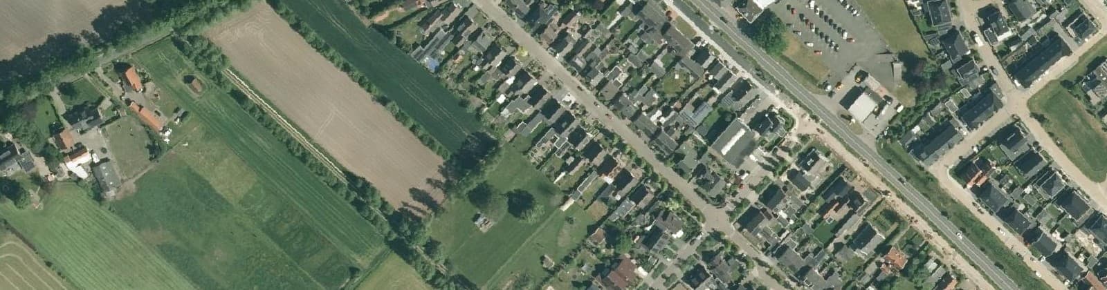 Luchtfoto van Sint Isidorushoeve kern