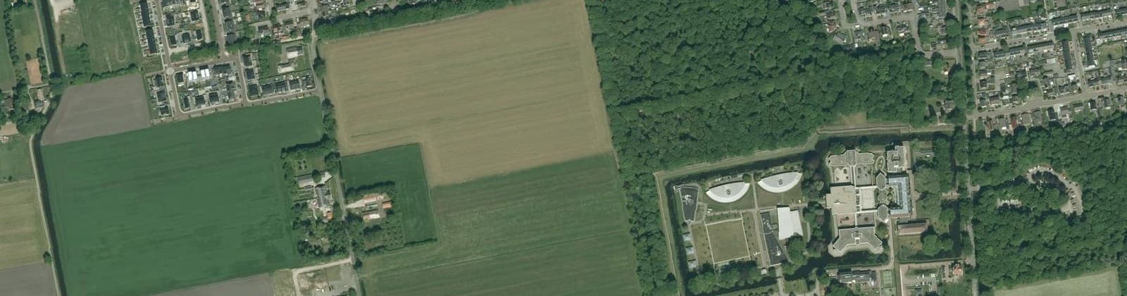Luchtfoto van Balkbrug-Zuidwest