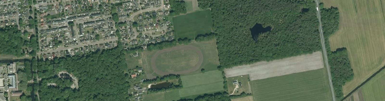 Luchtfoto van Balkbrug-Zuidoost