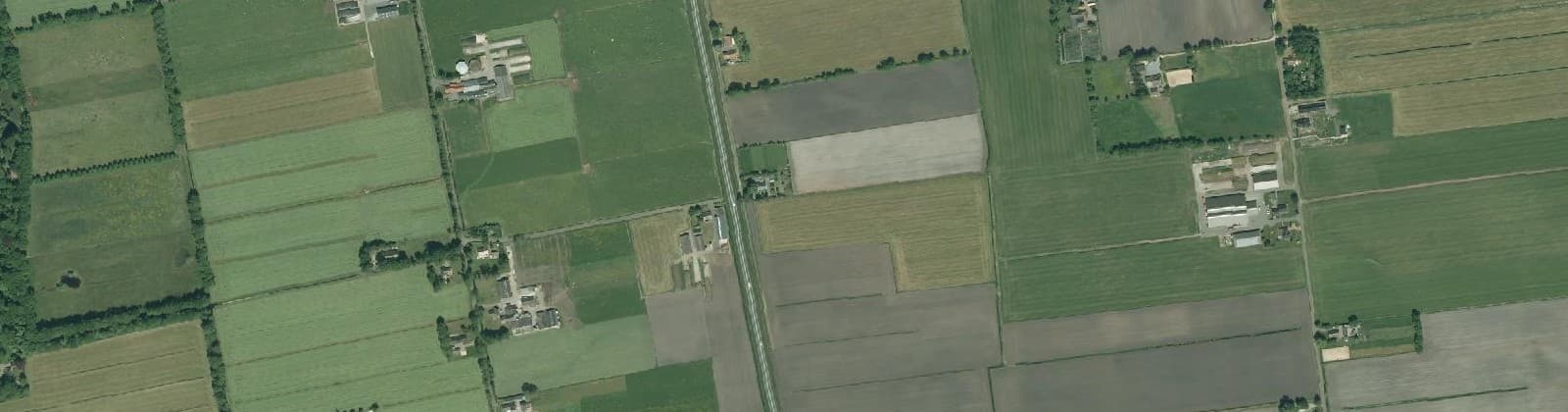 Luchtfoto van Verspreide huizen De Kolonie