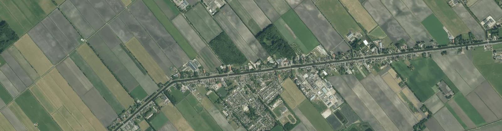 Luchtfoto van De Krim-Streekdorp