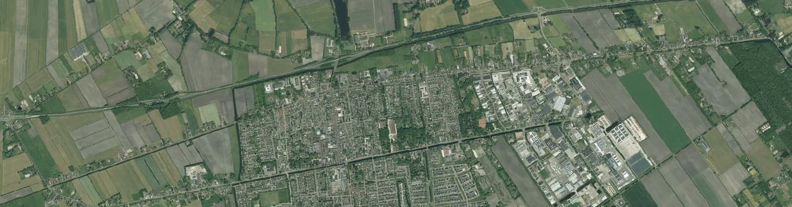 Luchtfoto van Dedemsvaart-Noord