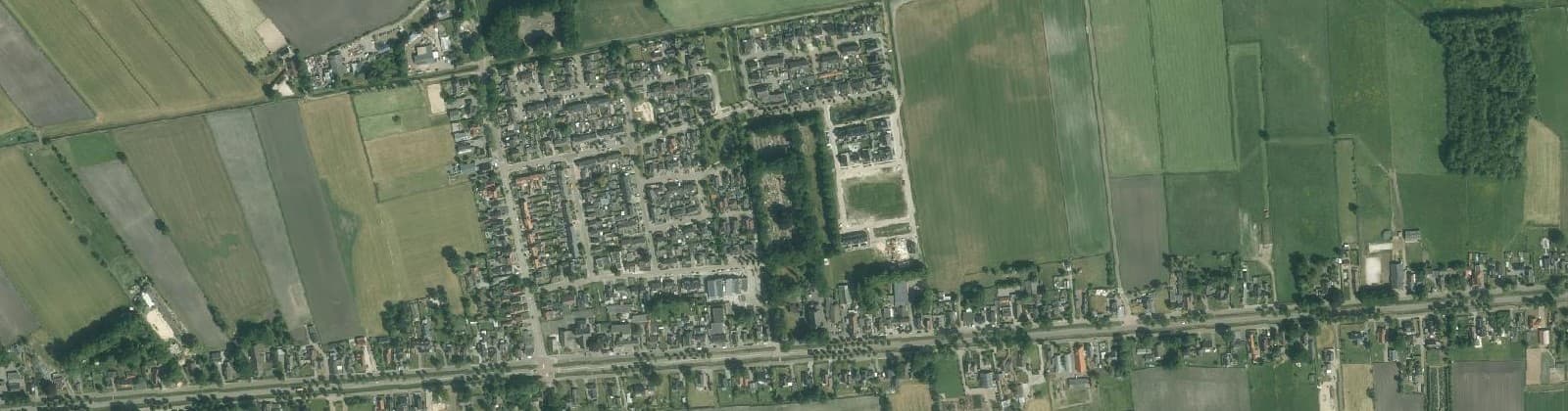 Luchtfoto van Lutten Kern