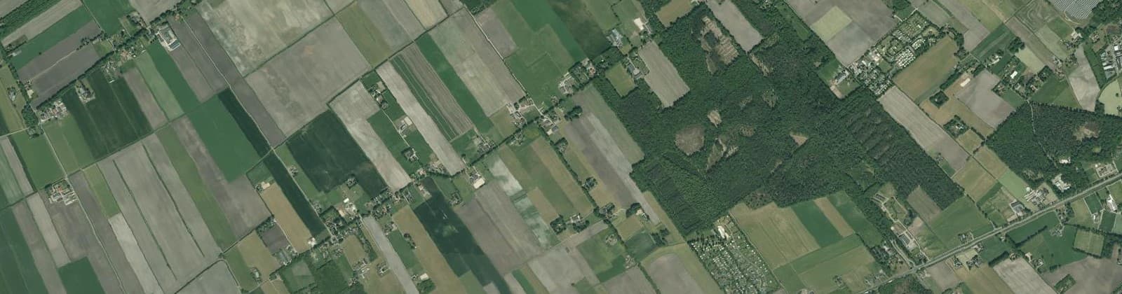 Luchtfoto van Rheezerveen
