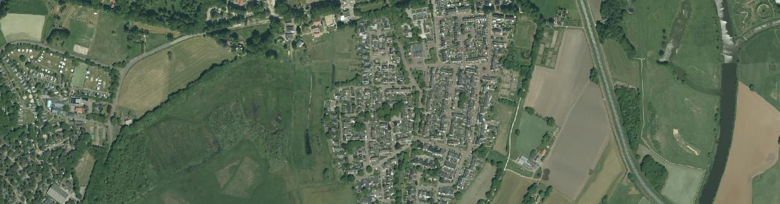Luchtfoto van Norden en Hazenbos