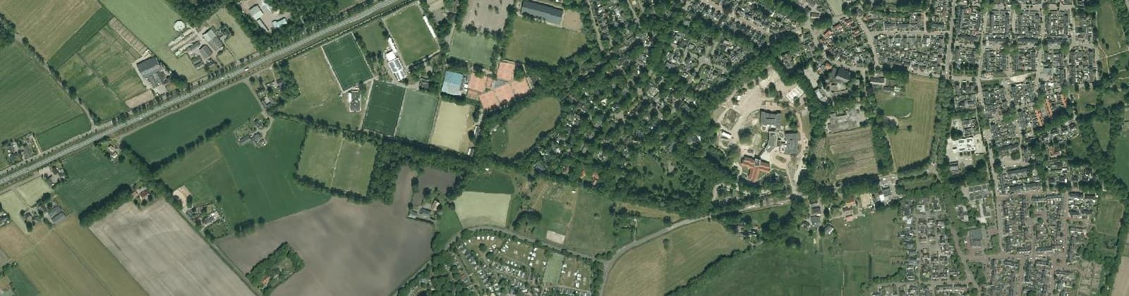 Luchtfoto van Heemse-West Heemserbos