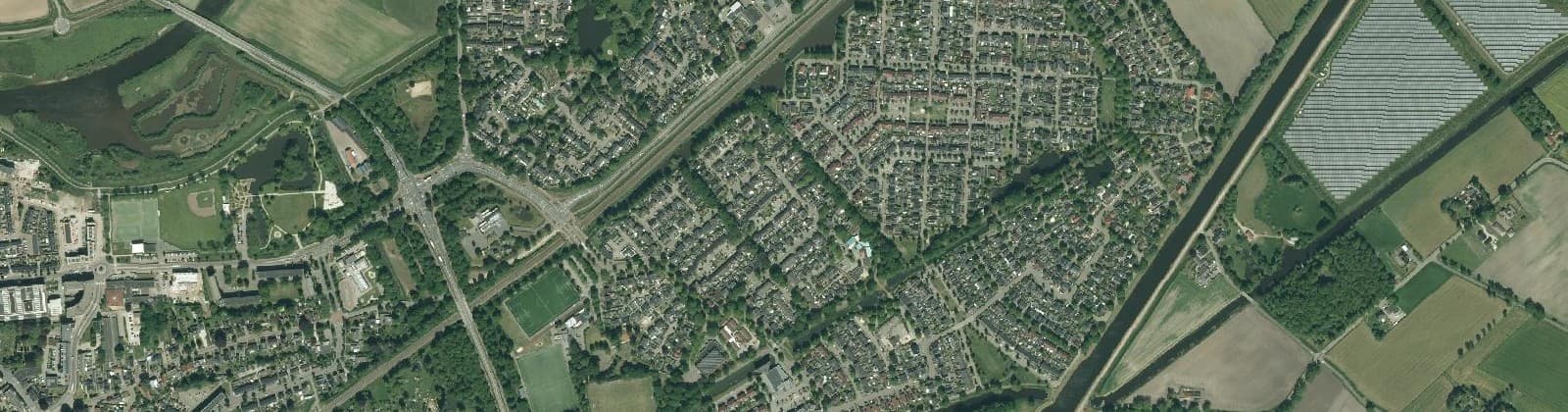 Luchtfoto van Baalderveld