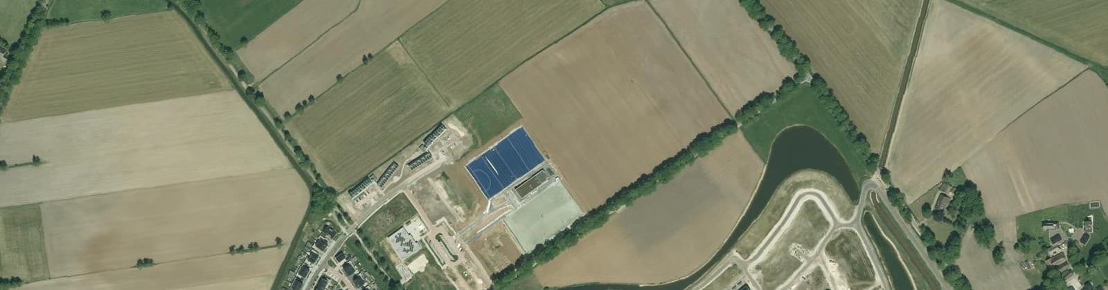 Luchtfoto van Leehoogte