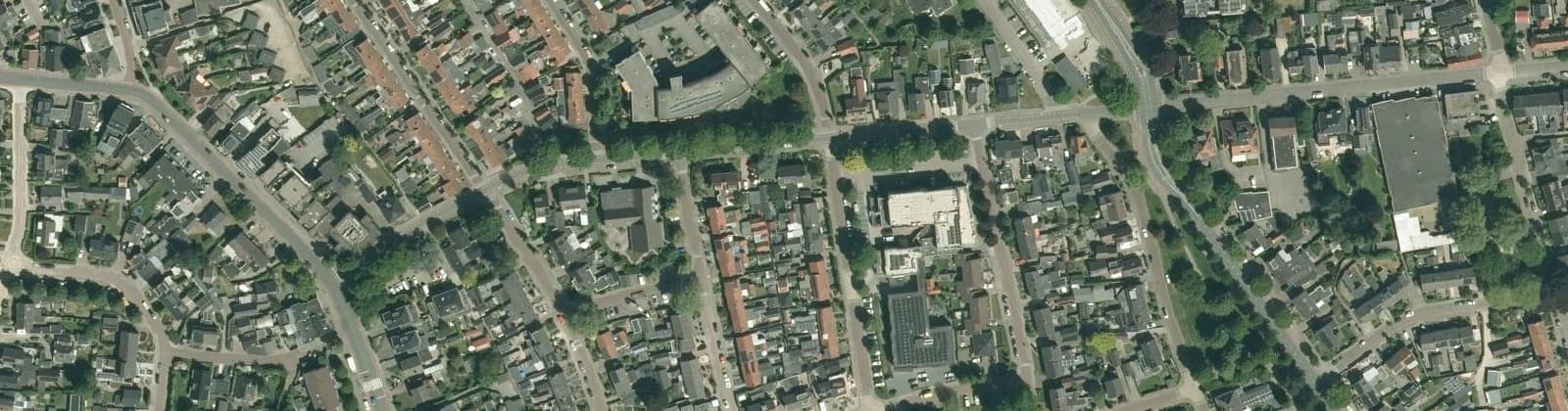 Luchtfoto van Bloemen-Schilderswijk