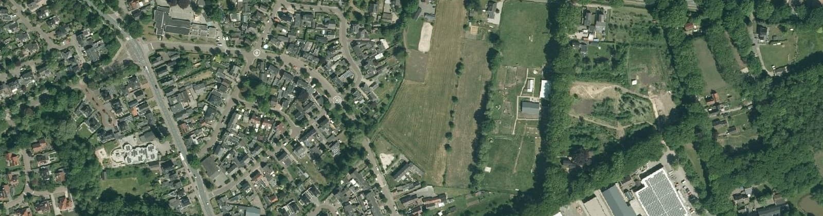 Luchtfoto van Nijverdal Oost