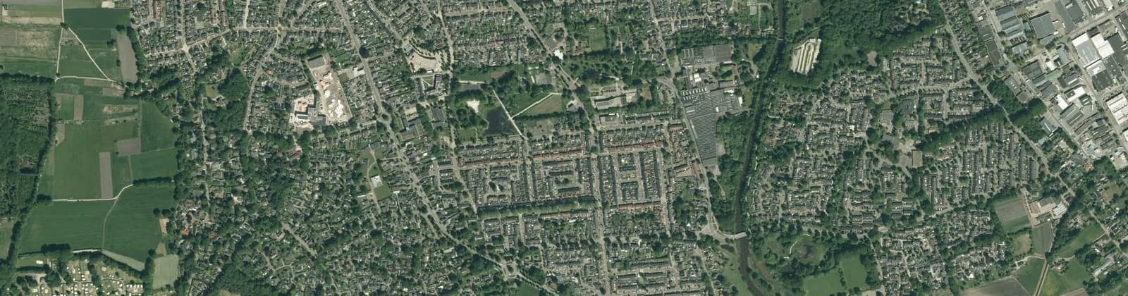 Luchtfoto van De Blokken