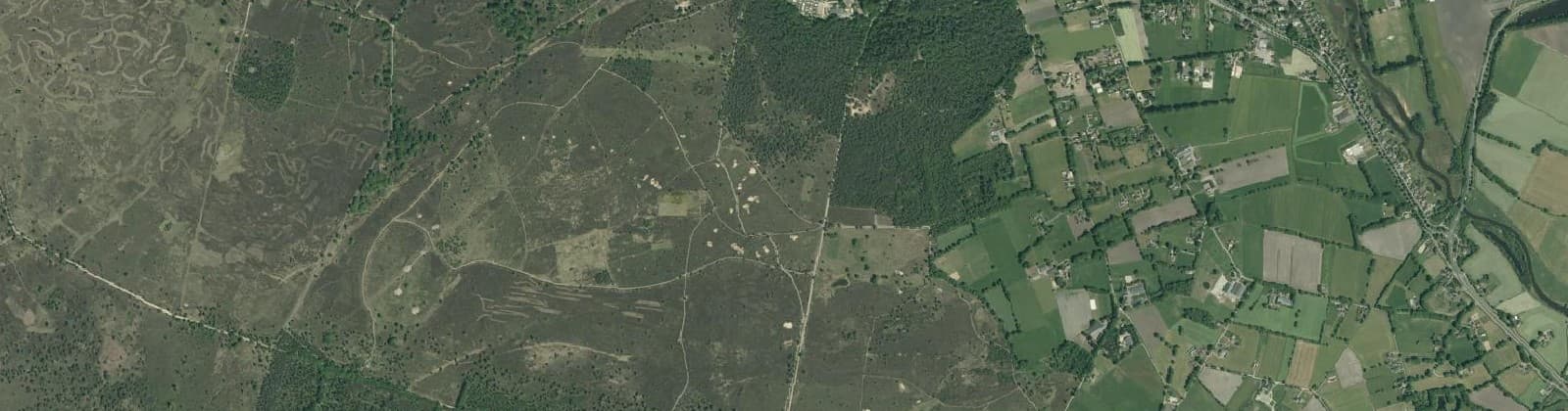 Luchtfoto van 't Hexel