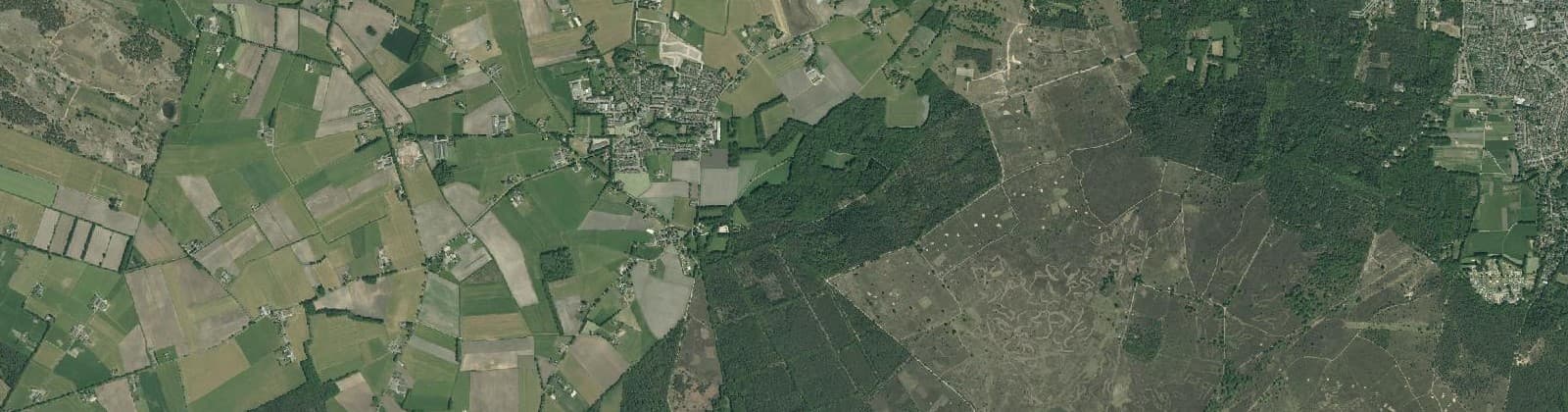 Luchtfoto van Haarle