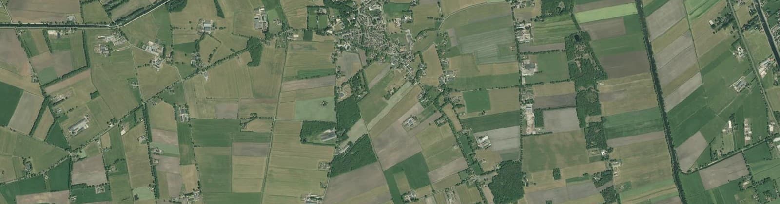 Luchtfoto van Daarle
