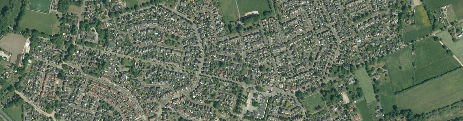 Luchtfoto van Kruidenwijk Noord