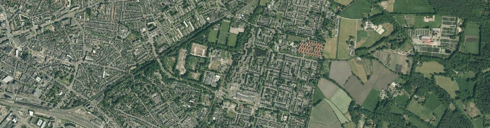Luchtfoto van Groot Driene Noord