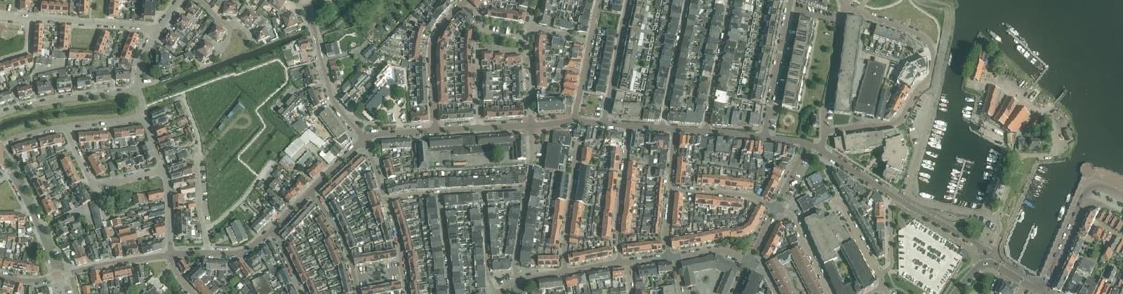 Luchtfoto van Brunnepe