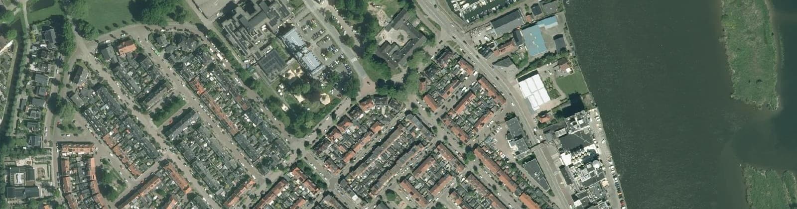 Luchtfoto van Kampen-Zuid