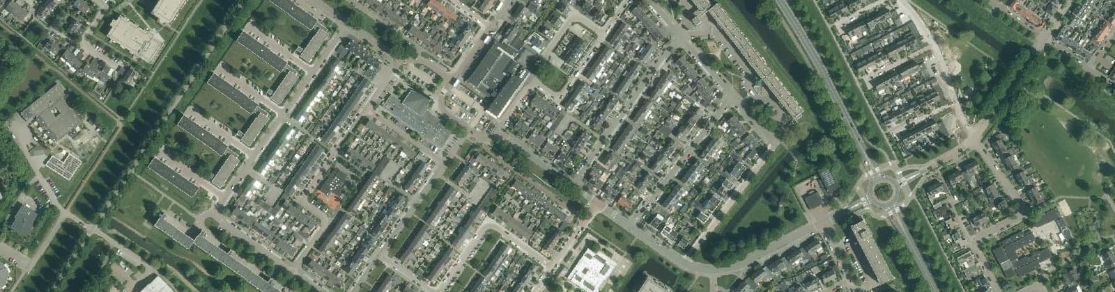 Luchtfoto van Flevowijk
