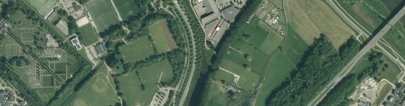 Luchtfoto van De Venen