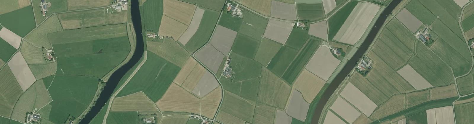 Luchtfoto van Mandjeswaard